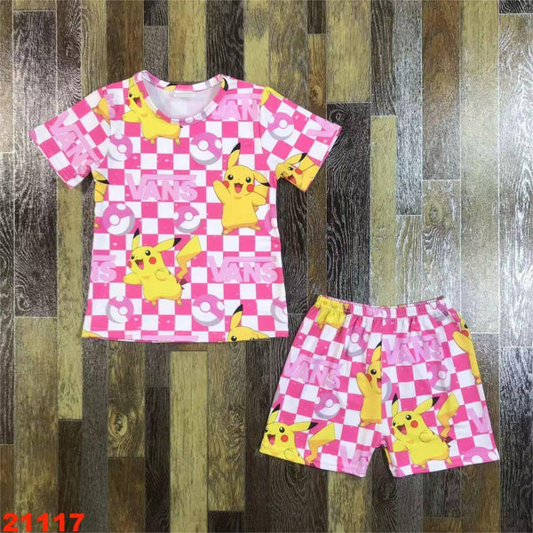 Pink Pokemon Vans Shorts Unisex Outfit