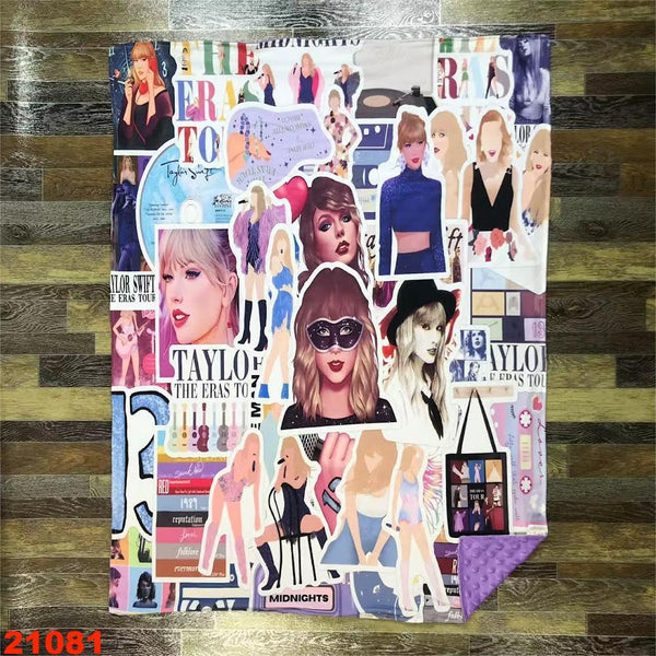 Taylor Swift Sticker Blanket