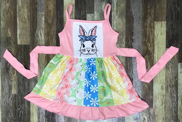 Easter Pink Twirl Dress
