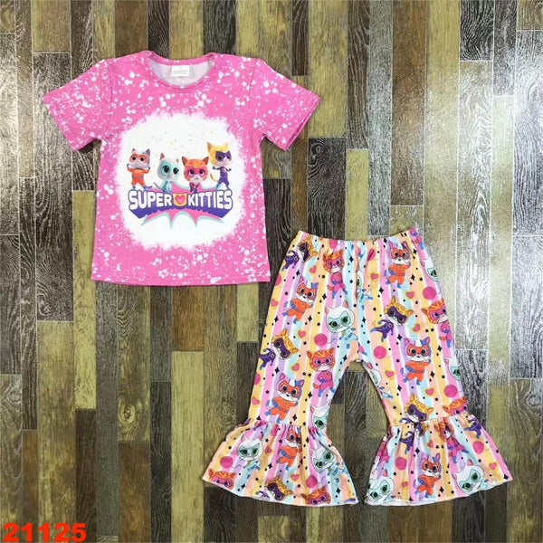 Super Kitties Flare Pants Outfit