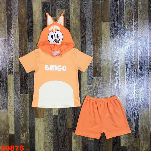 Bingo Hooded Shorts Outfit