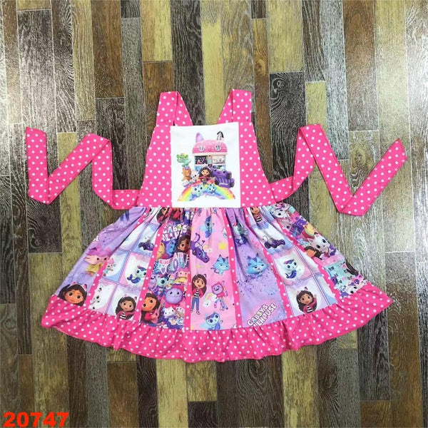 Gabby’s Dollhouse Polka Dot Twirl Dress