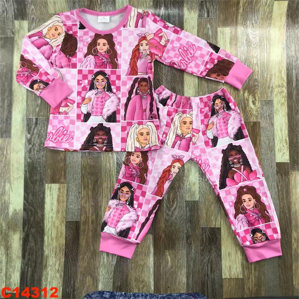 Barbie Girl Ruffle Pajamas