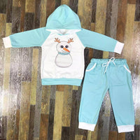 Snowman Winter Jogger Outfit