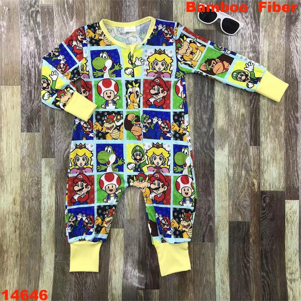 Mario Brothers and Friends Pajamas