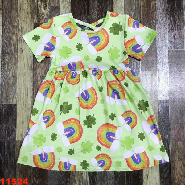 St Patrick’s Day Rainbow Dress