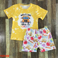 School Bus Back To School Unisex Shorts Outfit