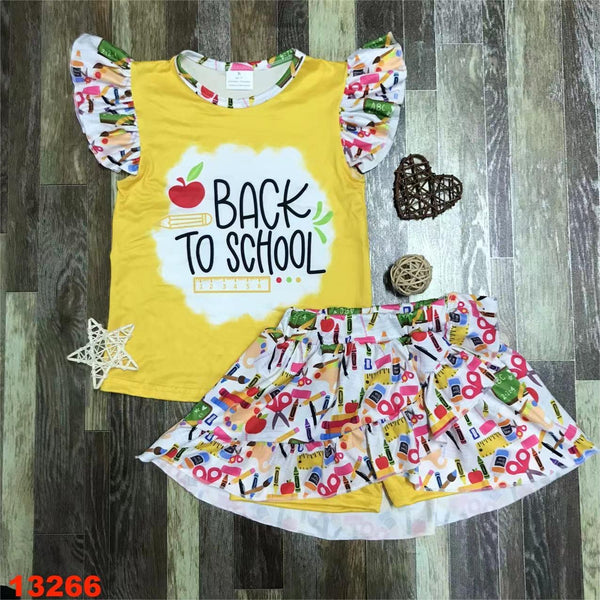 Back To School Skort Outfit