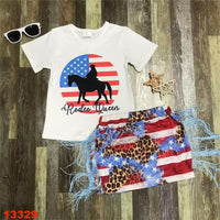 Rodeo Queen America Skirt Outfit