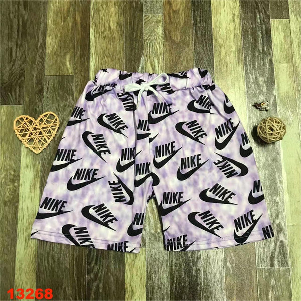 Purple Cloud Nike Shorts