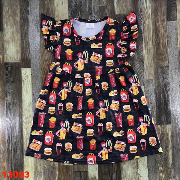 McDonald’s Flutter Sleeve Dress