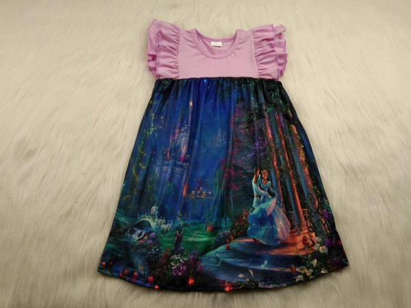 Cinderella Watercolor Dress