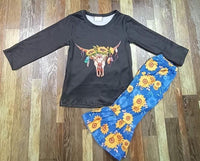 Steer Sunflower Flare Outfit