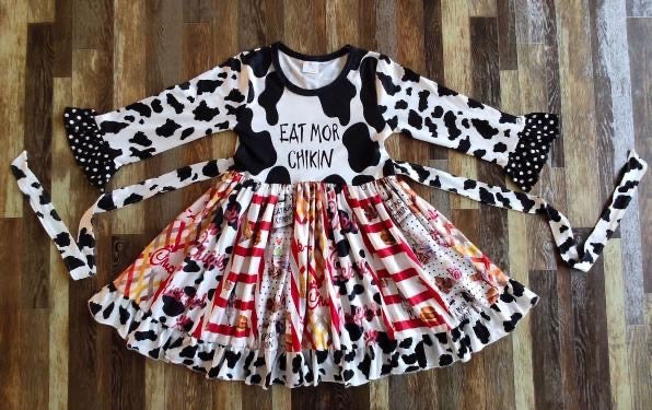 Eat Mor’ Chikin Twirl Dress