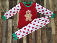 Unisex Gingerbread Pajamas (two options)