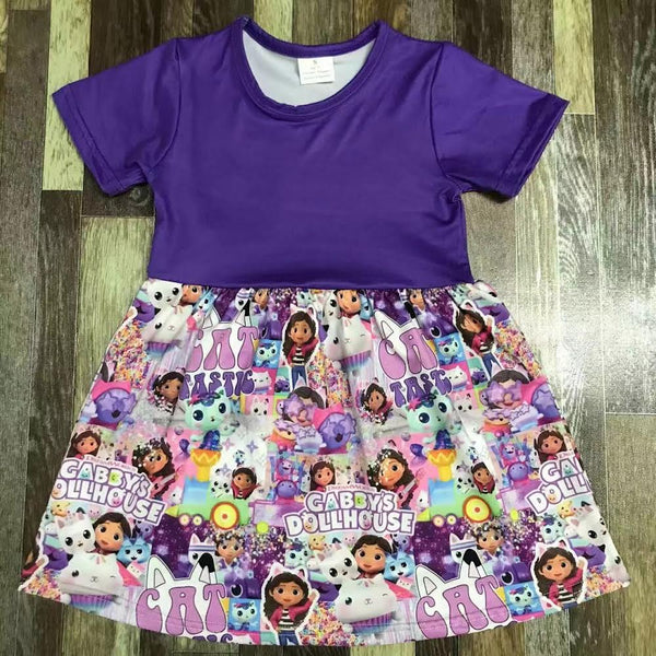 Purple Top Gabby’s Dollhouse Dress