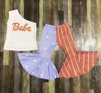 Babe America Flare Pants Outfit
