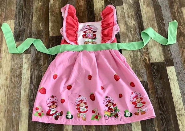 Strawberry Shortcake Woven Dress