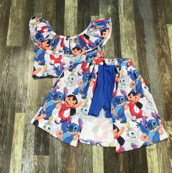 Lilo and Stitch Skort Outfit