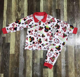 Mickey HoHoHo Christmas Pajamas Sibling Set