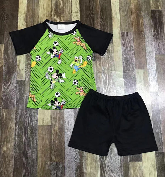 Mickey Soccer Unisex Shorts Outfit