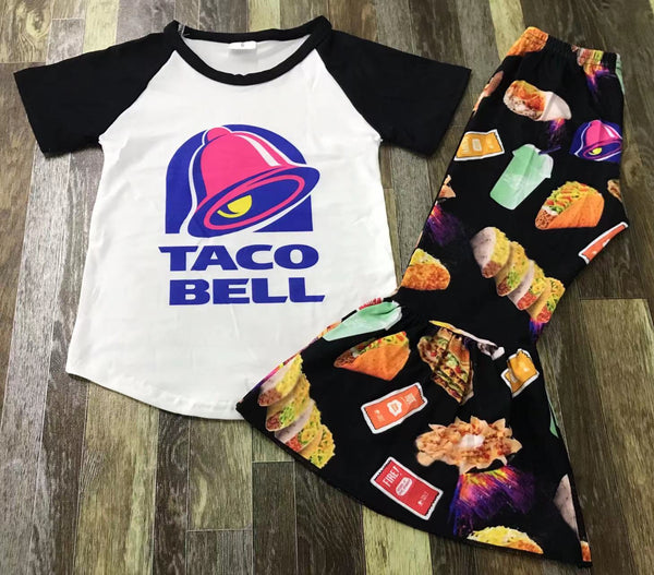 Taco Bell Flare Pants Outfit