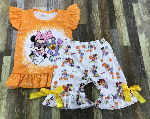 Daisy and Minnie Sports Outfit