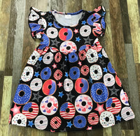 Donut Fourth Of July Dress