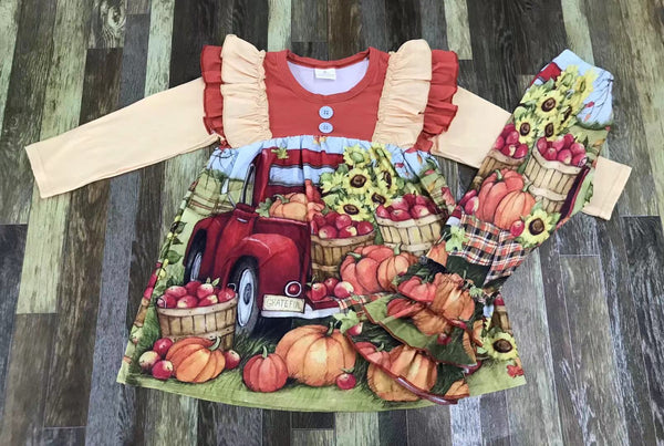 Fruitful Harvest Ruffle Pants Outfit