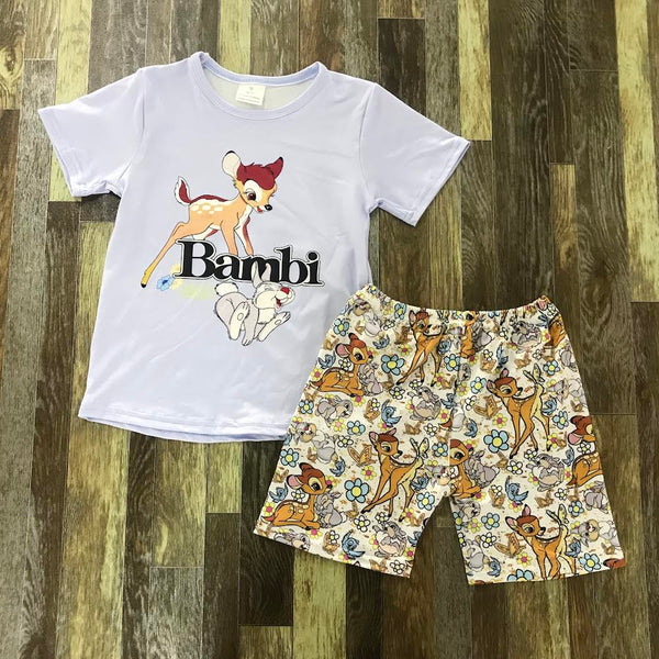 Bambi Deer Unisex Shorts Outfit
