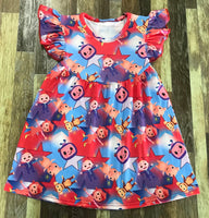 CocoMelon Stars Fourth Of July Dress