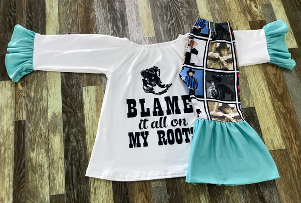 Garth Brooks Flare Pants Outfit