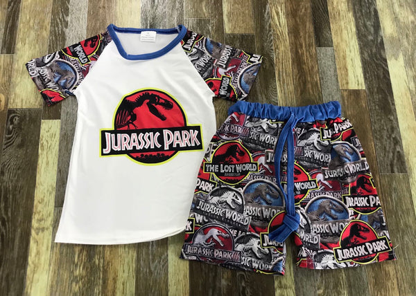 Jurassic Park Shorts Outfit