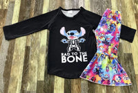 Bad to the Bone Stitch Flare Outfit