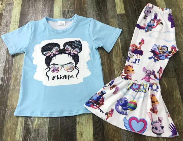 Kid Life TOTS Flare Pants Outfit