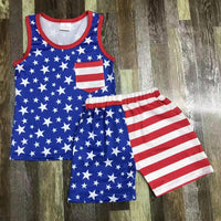 July 4th America Split Unisex Shorts Outfit