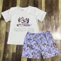 Bluey Always My Sister Unisex Shorts Outfit