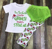 So Cute The Grinch Wants to Steal Me Straight Pants Outfit