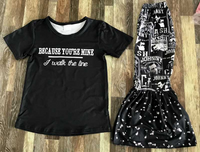 I Walk The Line Flare Outfit