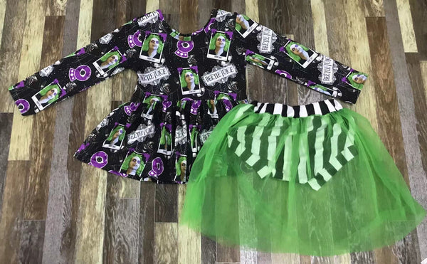 Beetlejuice Shortie Tulle Outfit