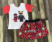 Ladybug & Cat Noir Skirt Outfit