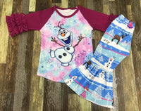Olaf Flare Pants Outfit