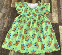 Scooby Doo Flutter Sleeve Dress