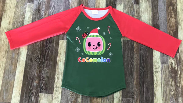 Cocomelon Santa Shirt