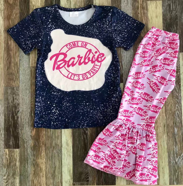 Let’s Go Party Barbie Flare Outfit