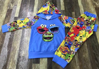 Elmo Sesame Street Hooded Jogger Outfit