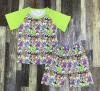 Rugrats Green Unisex Shorts Outfit