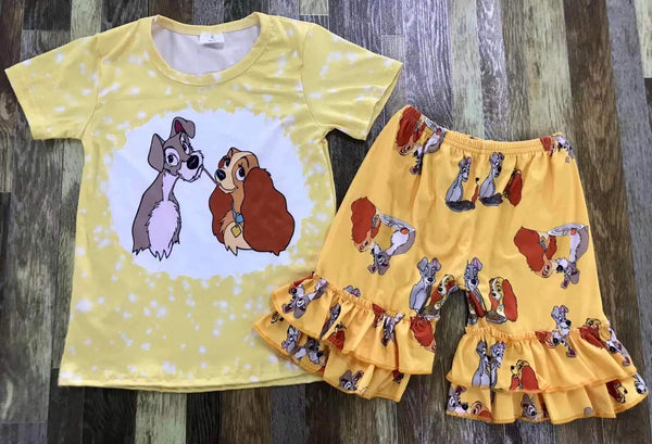 Lady and the Tramp Shorts Outfit
