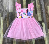 Pink Princess Loves Tulle Dress