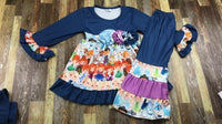 Princess Flower Ruffle Flare Outfit
